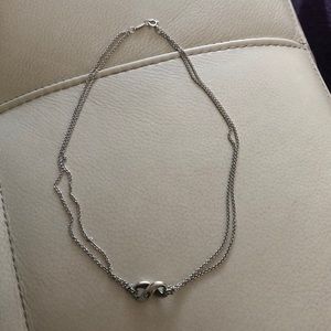 Tiffany and Co infinity necklace